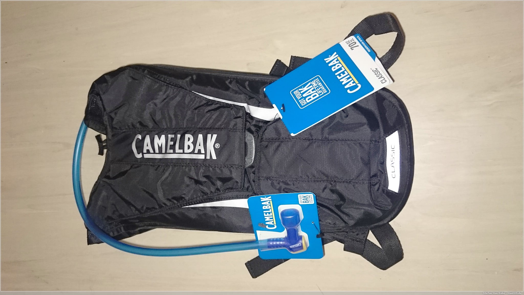 getragen: CamelBak Classic 70 Trinkrucksack