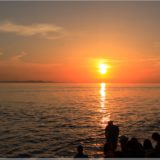 Sonnenuntergang über der Meeresorgel