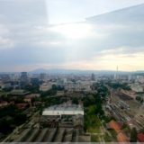 Blick über Zagreb aus der 25. Etage