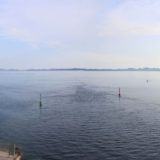 Blick nach Westen von der Zdrelac Brücke