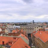 Blick von der Altstadt über Zagreb