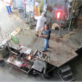 Glasbläser in der Glasi Hergiswil