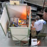 Glasbläser in der Glasi Hergiswil