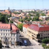 Blick über Vilnius vom Glockenturm