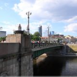 eine von vielen Brücken über die Wilna