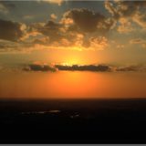 Abendsonne über Vilnius