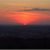 Sonnenuntergang Vilnius