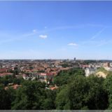 Bick über Vilnius von den drei Kreuzen