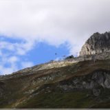 Bauarbeiten am Oberalppass