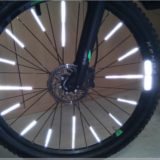 Reflexfolie an der Felge