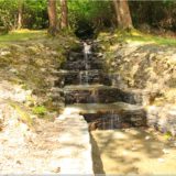 Wasserspiele an der Kylemore Abbey