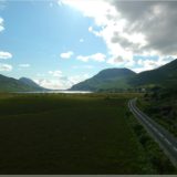 Abendstimmung über dem Kylemore Lough
