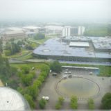 Blick vom Atomium, Brüssel, Belgien
