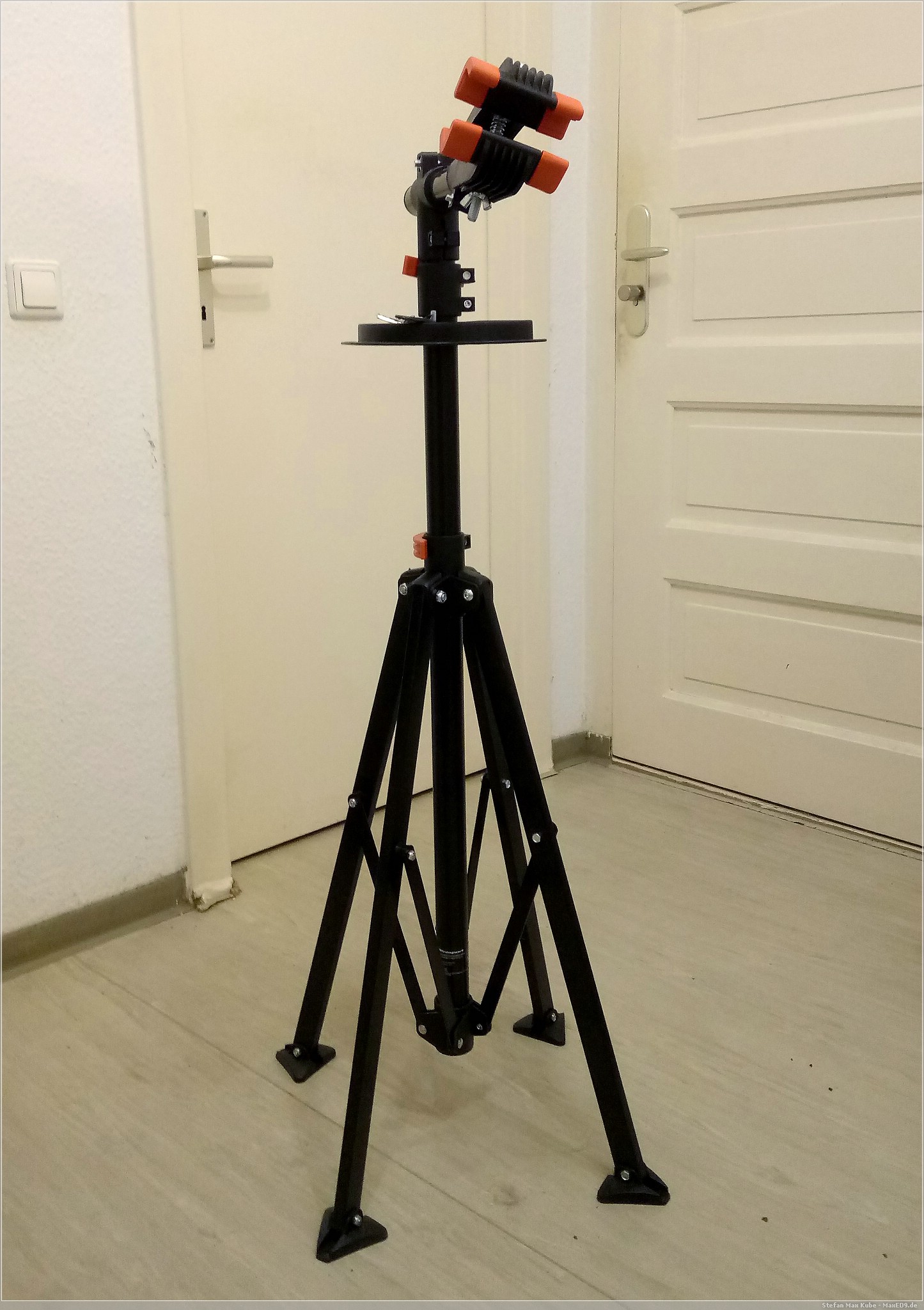 geschraubt: Fahrrad-Montageständer