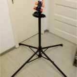 Fahrrad-Montageständer ausgeklappt