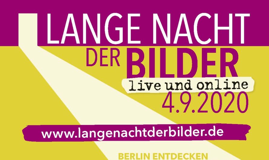 kulturell: Lange Nacht der Bilder 2020