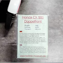 Honda CX 500 Doppelfront