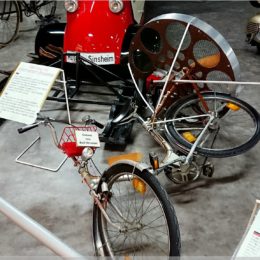 Fahrrad mit Propellerantrieb