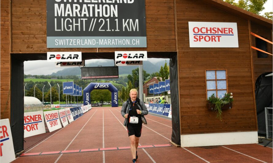 rodeln, radeln, Halbmarathon laufen