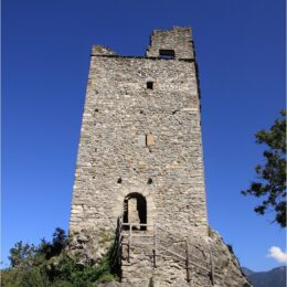 Ruine Wartau, St. Gallen, Schweiz