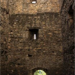 Ruine Wartau, St. Gallen, Schweiz