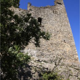 Ruine Wartau, St. Gallen, Schweiz