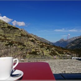 Kaffee in den Bergen