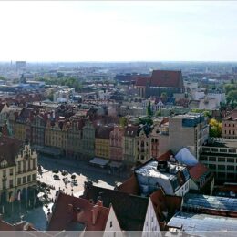 Blick über Breslau