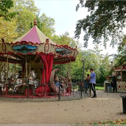 Karussel im Zwingerpark