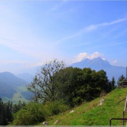 Blick zum Stanserhorn
