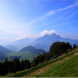 Blick zum Stanserhorn