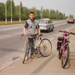Rennrad Marke Eigenbau Anfang 1990er
