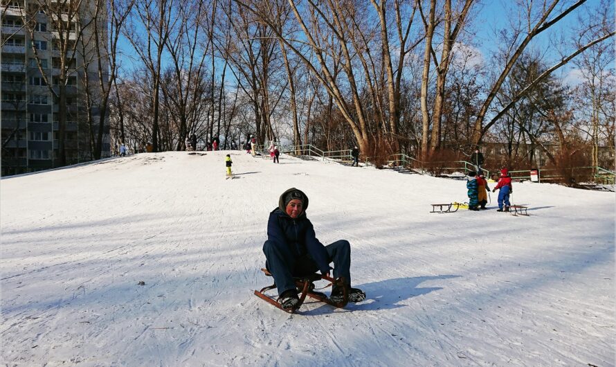 eingeschneit: Sport im Winter … oder so