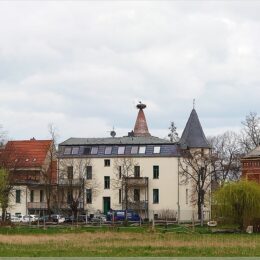 Strausberger Torturm mit Storchennest, Altlandsberg