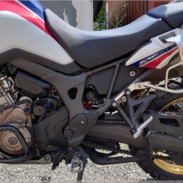 Africa Twin Seitenansicht links, Rahmendreieck