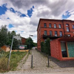 Blick zur Hauptstraße