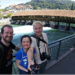 drei Reisende in Thun