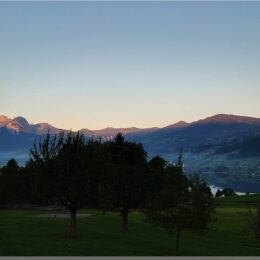 Morgenstimmung über dem Sarnersee