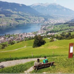 am Mittelpunkt von Obwalden