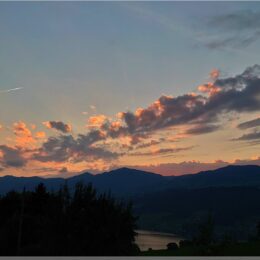 Abendstimmung über dem Sarnersee
