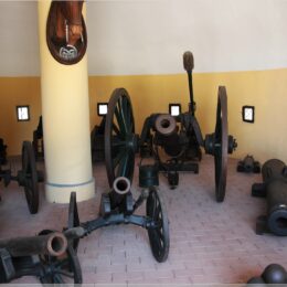 Kanonen im Schloss Lichtenstein