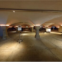 In der Krypta der St. Michaelis Kirche