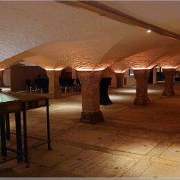 In der Krypta der St. Michaelis Kirche