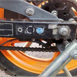 Tropfaustritt montiert