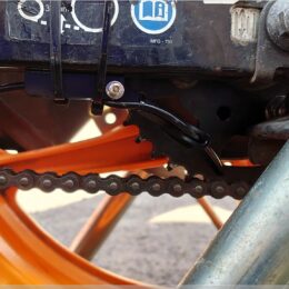 Tropfaustritt montiert