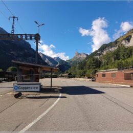 da geht es dann nach Goppenstein