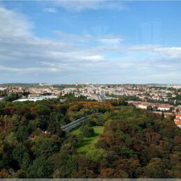 Aussicht auf Prag vom Petrin-Turm