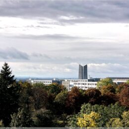 Lüftungstürme am Stadion