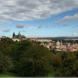 Blick zur Prager Burg