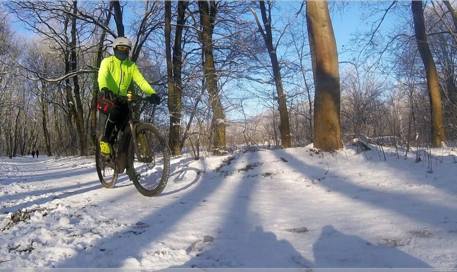 aufgezogen: Winterreifen fürs Fahrrad